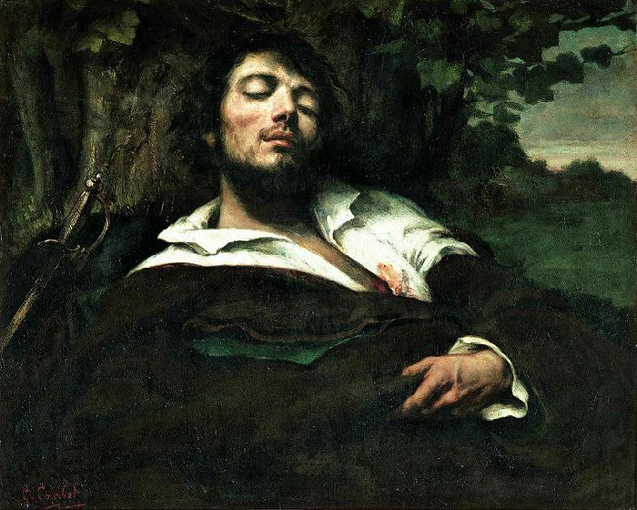 Gustave Courbet Wounded Man China oil painting art